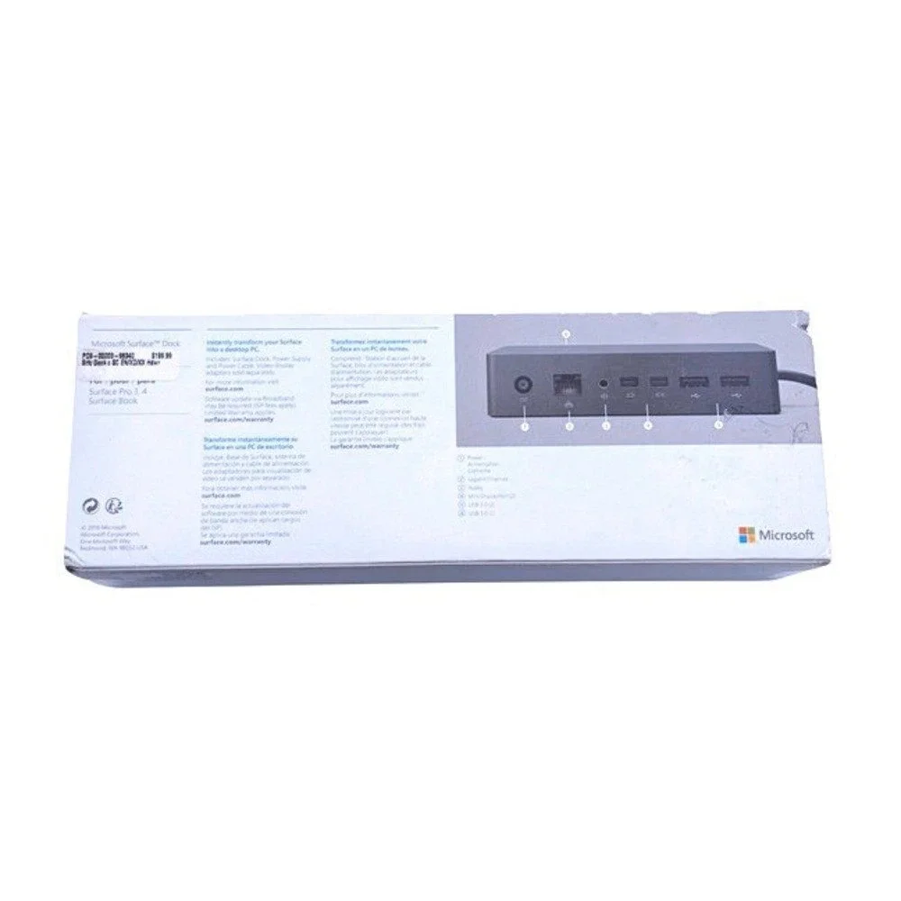 Microsoft Surface Dock Pro 3/4 & Surface Book Genuine New Open Box